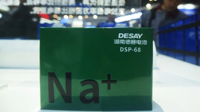 natrium-ionbatterij ontwikkeling elektrische auto opslag